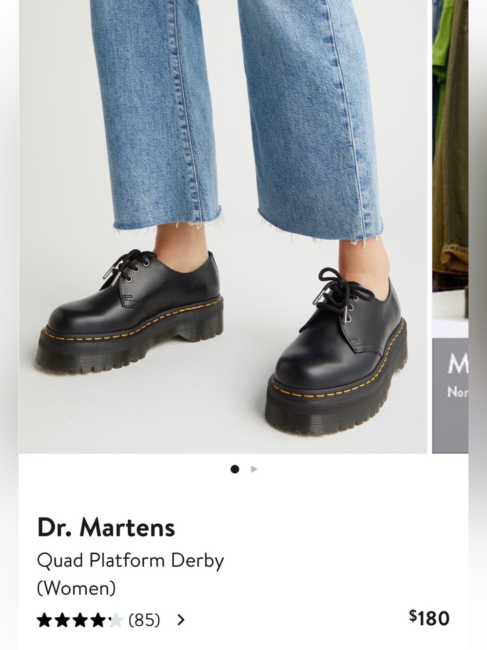 Dr. Martens Quad Platform Derby